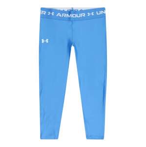 UNDER ARMOUR Športové nohavice  nebesky modrá / biela