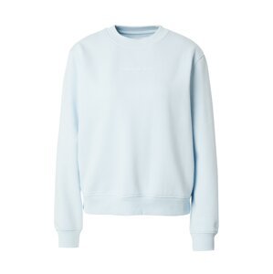 Calvin Klein Jeans Mikina 'INSTITUTIONAL'  svetlomodrá / biela