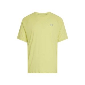 UNDER ARMOUR Funkčné tričko 'Tech'  pastelovo žltá / sivá