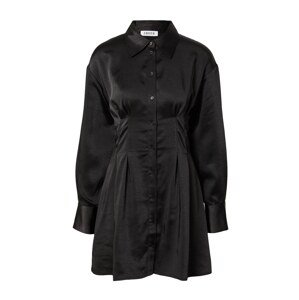 EDITED Košeľové šaty 'Charleen'  čierna