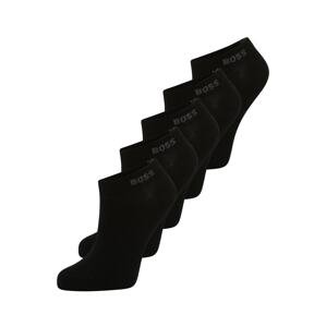 BOSS Ponožky  sivá melírovaná / čierna