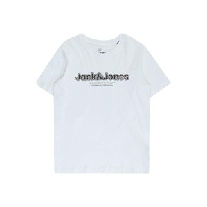 Jack & Jones Junior Tričko 'LAKEWOOD'  béžová / čierna / biela