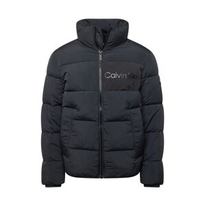 Calvin Klein Zimná bunda  antracitová / čierna