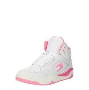 Tommy Jeans Členkové tenisky  ružová / svetloružová / biela