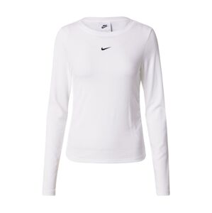 Nike Sportswear Tričko 'ESSNTL'  čierna / biela