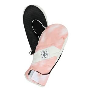 DC Shoes Športové rukavice 'FRANCHISE'  ružová / čierna / biela