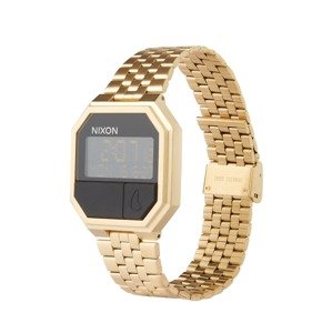 Nixon Digitálne hodinky 'Re-Run'  zlatá / čierna