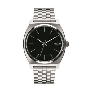 Nixon Analógové hodinky 'Time Teller'  čierna / strieborná