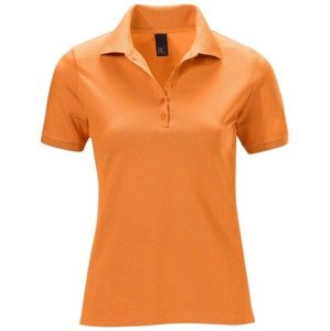 heine Pikee-Poloshirt, halbarm  oranžová