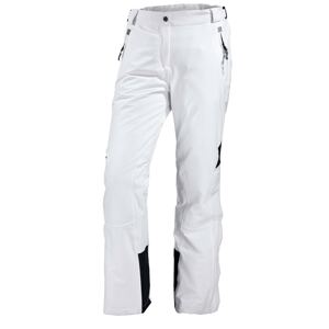 CMP Outdoorové nohavice  biela / čierna