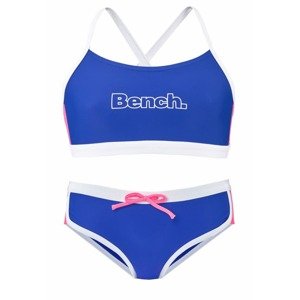 BENCH Bikiny  modrá / ružová