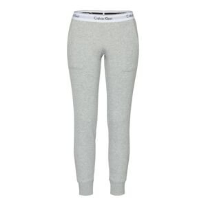 Calvin Klein Underwear Nohavice 'Bottom'  sivá melírovaná / čierna / biela