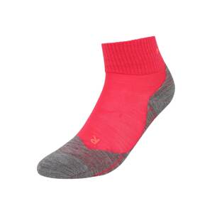 FALKE Športové ponožky  sivá melírovaná / ružová / červená