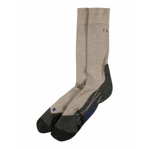 FALKE Športové ponožky  béžová / sivá