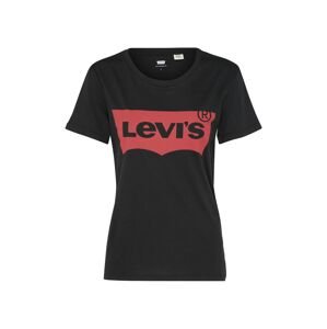 LEVI'S Tričko  čierna / červená