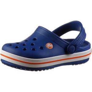 Crocs Otvorená obuv 'Crocband'  modrá / biela / oranžovo červená