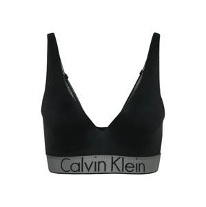Calvin Klein Underwear Podprsenka 'PLUNGE'  sivá / čierna