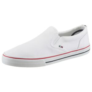 Tommy Jeans Slip-on obuv  biela / červená / tmavomodrá