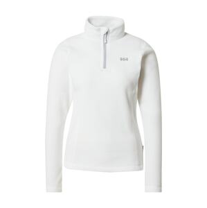 HELLY HANSEN Športový sveter  sivá / prírodná biela