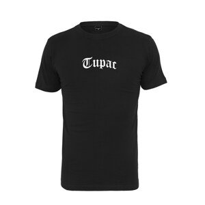 Mister Tee T-Shirt 'Tupac'  čierna / biela / svetlosivá