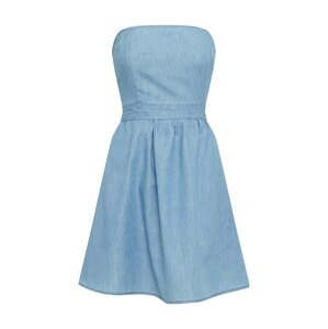 Urban Classics Letné šaty  modrá denim