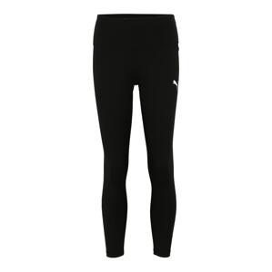 PUMA Športové nohavice 'Active'  čierna / biela