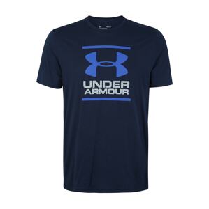 UNDER ARMOUR Funkčné tričko 'GL Foundation'  námornícka modrá / tmavomodrá / svetlosivá