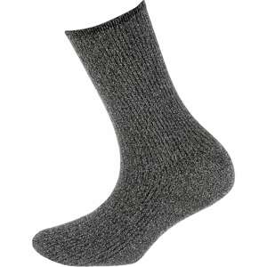 Tommy Hilfiger Underwear Ponožky  čierna / strieborná