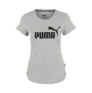 PUMA Funkčné tričko  sivá / čierna