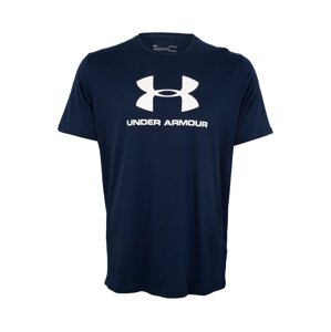 UNDER ARMOUR Funkčné tričko  námornícka modrá / biela
