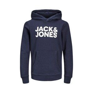 Jack & Jones Junior Mikina 'JJECORP'  námornícka modrá