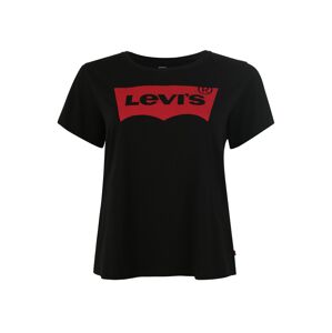 Levi's® Plus Tričko 'PL PERFECT TEE'  karmínovo červená / čierna