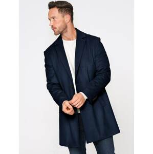 DAN FOX APPAREL Prechodný kabát 'Victor'  modrá