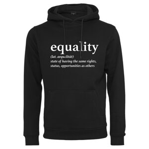 Merchcode Mikina 'Equality Definition'  čierna / biela