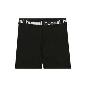 Hummel Športové nohavice 'Tona'  čierna / biela