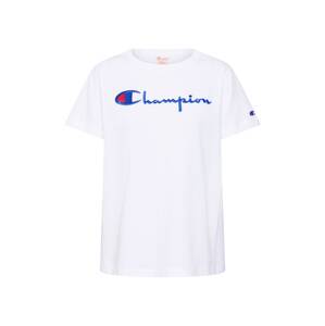 Champion Authentic Athletic Apparel Tričko  biela / modrá