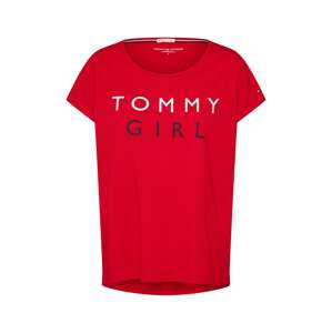 Tommy Hilfiger Underwear Schlafshirt 'CN TEE SS'  červená