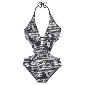 VENICE BEACH Jednodielne plavky  čierna / biela