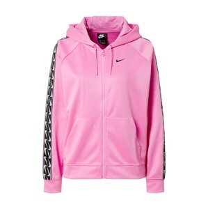 Nike Sportswear Prechodná bunda  ružová / čierna