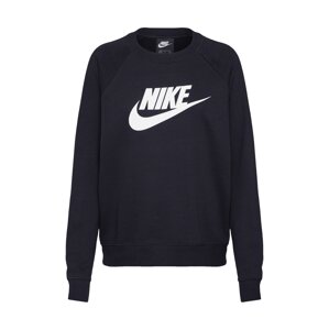 Nike Sportswear Mikina 'Essential'  čierna / biela