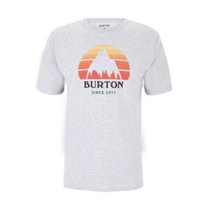 BURTON T-Shirt  sivá / čierna / oranžová / červená