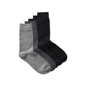 JACK & JONES Ponožky 'Jens'  námornícka modrá / sivá / tmavosivá / čierna