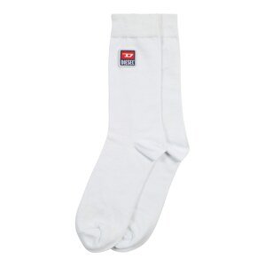 DIESEL Ponožky 'SKM-RAY-THREEPACK Socks 3pack'  biela