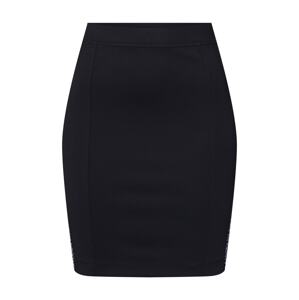 Calvin Klein Jeans Sukňa 'MILANO LOGO ELASTIC SKIRT'  čierna