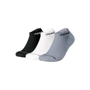 Jordan Ponožky  tmavosivá / čierna / biela