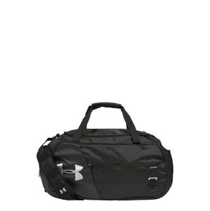 UNDER ARMOUR Športová taška 'Duffel 2.0'  čierna / biela