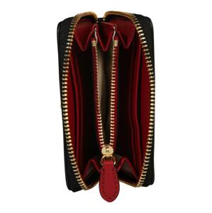 Lauren Ralph Lauren Peňaženka  červená / čierna