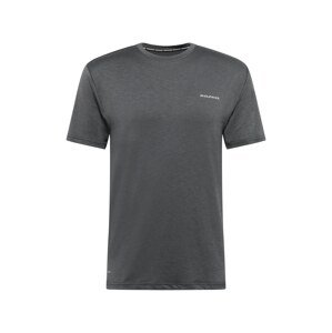 ENDURANCE Funkčné tričko 'Mell'  striebornosivá / čierna melírovaná
