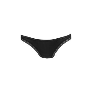 Calvin Klein Underwear String mit Spitze 'Bottoms Up'  čierna