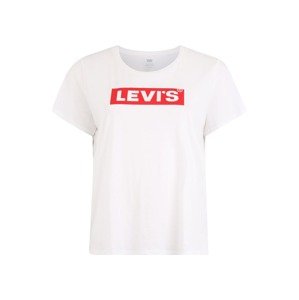 Levi's® Plus Tričko 'PERFECT'  červená / biela